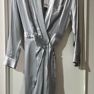 Banana Republic Elegant Gray Women's Dress